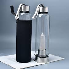 Botella de agua cuarzo
