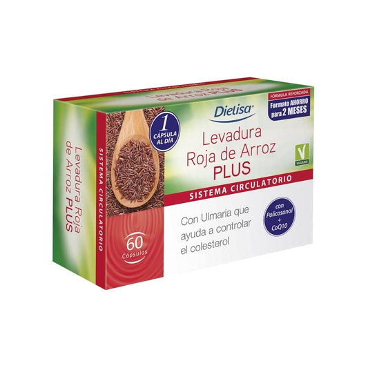 Levadura Roja de Arroz PLUS - 60 comp