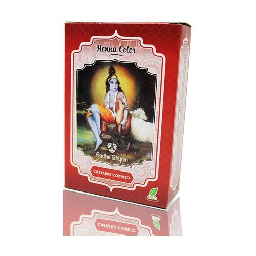 Henna natural castaño cobrizo